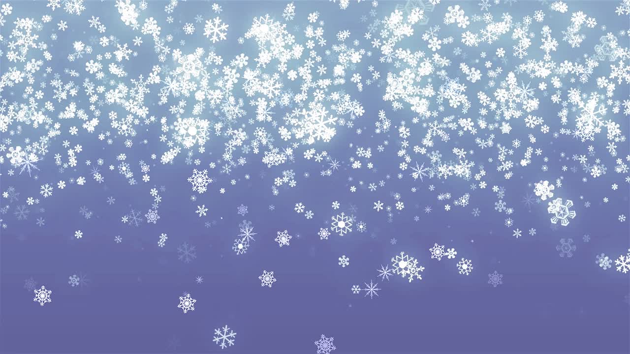 Falling Snowflakes Background