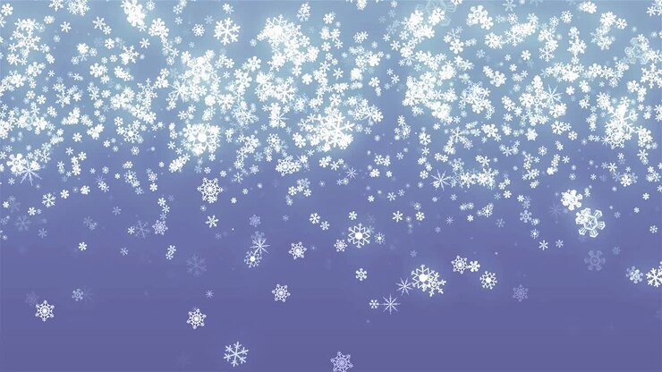 Falling Snowflakes Background