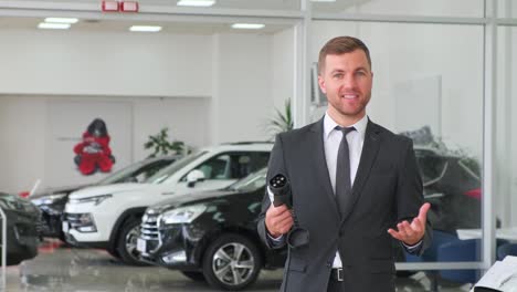 electric car salesman