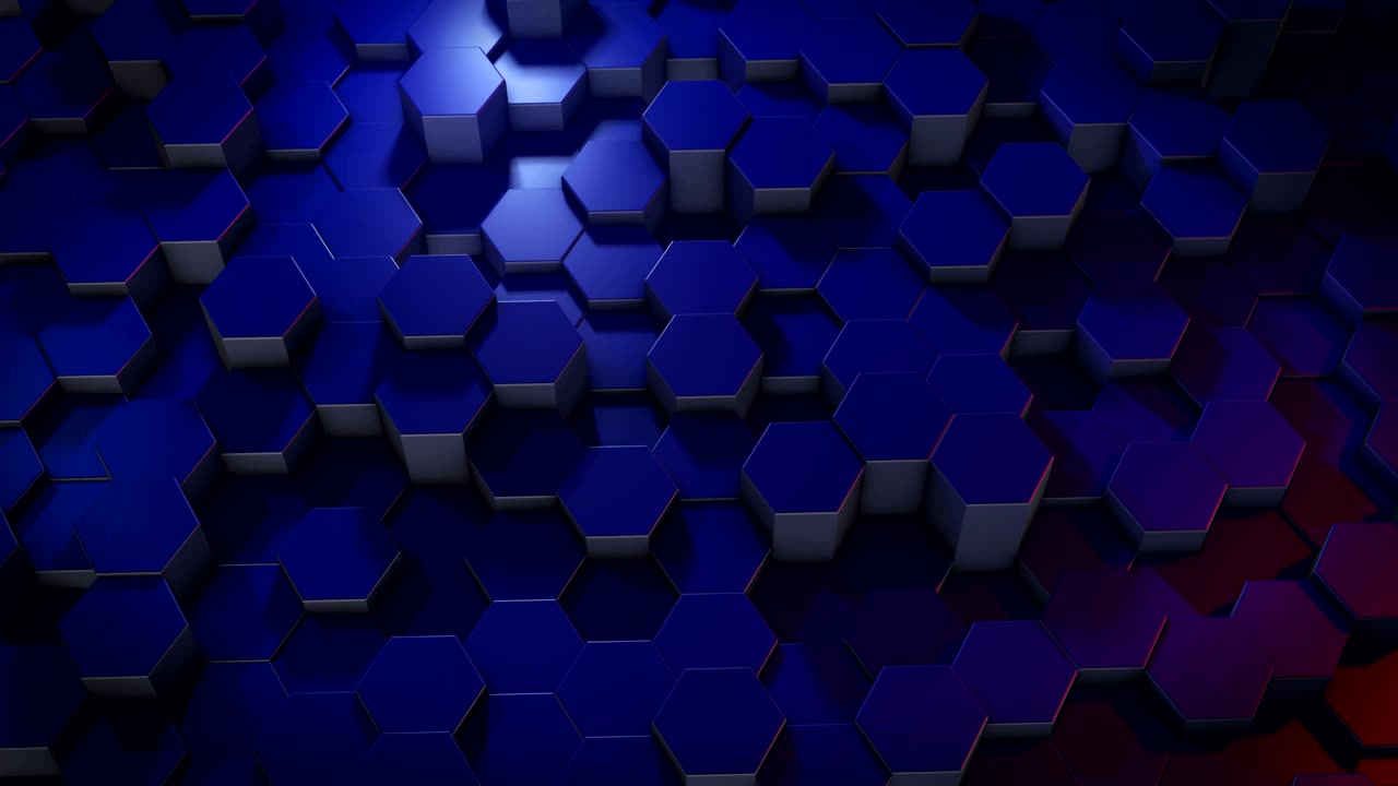 tecnología de movimiento abstracto hexágonos fondo