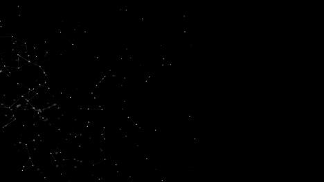 fondo de conexión con puntos y líneas de bucle.
