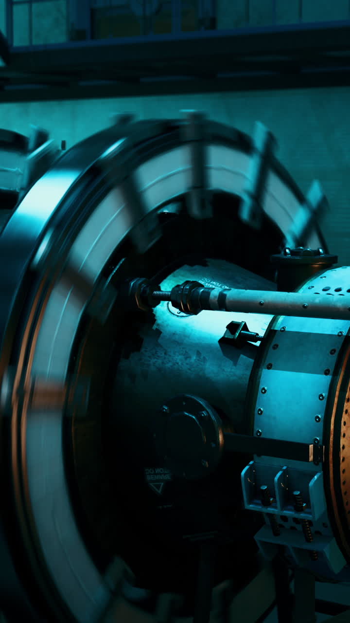 disparo de detalle de la maquinaria industrial