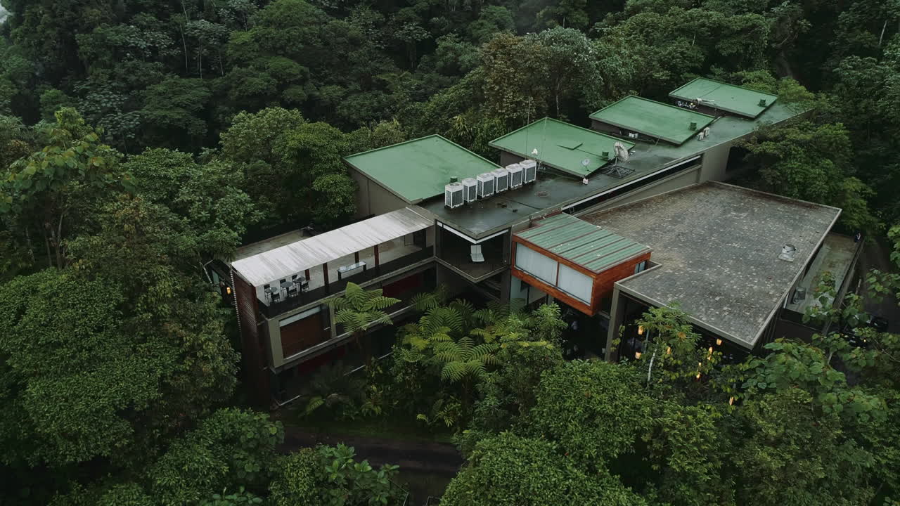 Mashpi lodge luxury hotel in the middle of the jungle in el choco area of Ecuador