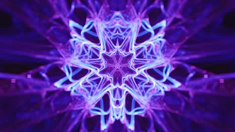 Seamless-looping-sacred-mandala,-deep-mind-spiritual-visual-awakening-of-intricate-flowing-geometric-design-in-fluid-motion