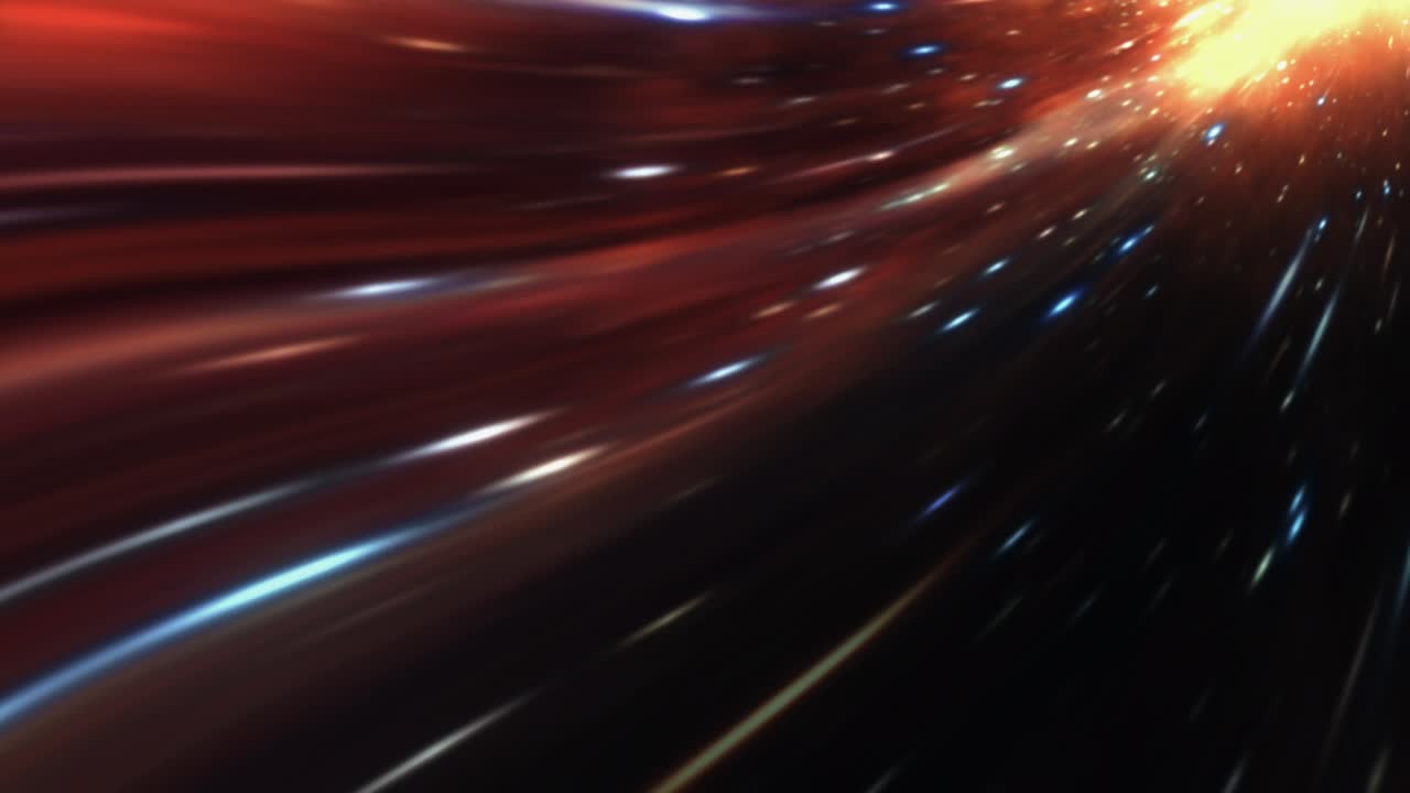 abstract nube hiperespacio túnel de deformación a través del tiempo y el espacio animación 4k 3d bucle ciencia ficción viaje interestelar a través de agujero de gusano en el túnel de vórtice hiperespacial abstract teletransportación salto de velocidad en el ciberespacio