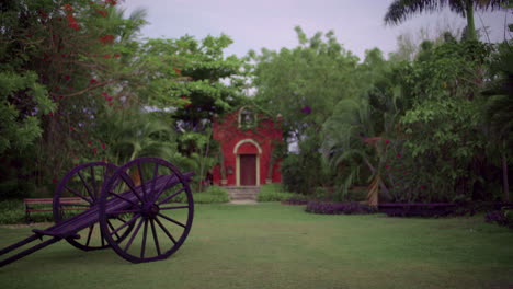 Picturesque Chapel in a Lush Green Setting
