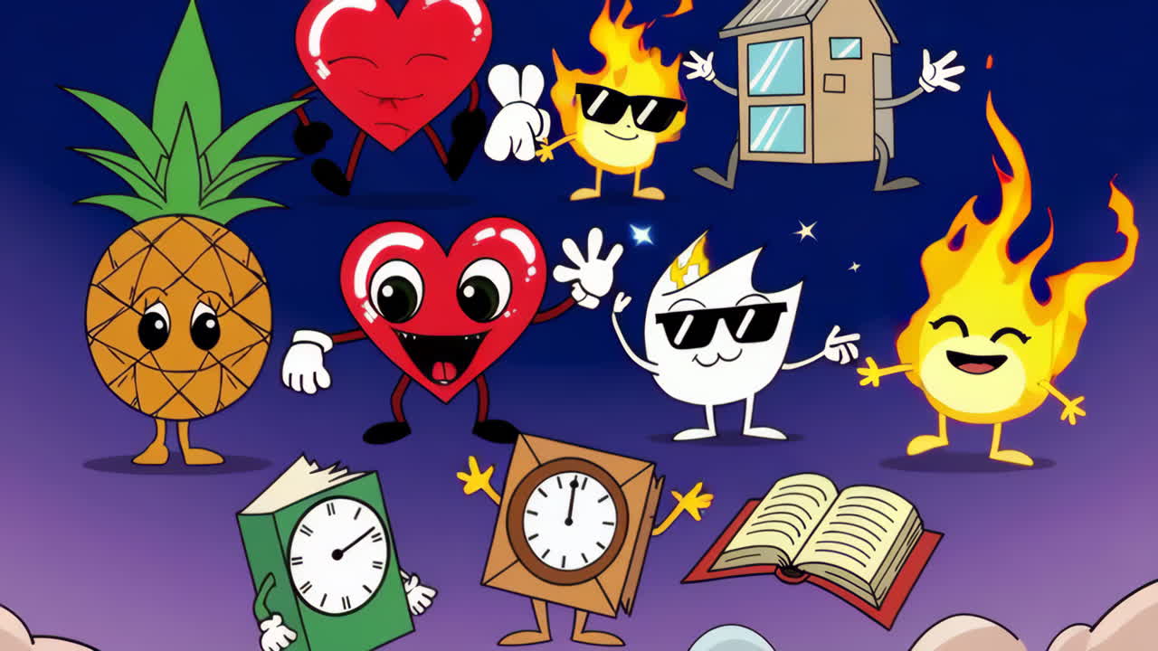 귀여운 만화 캐릭터