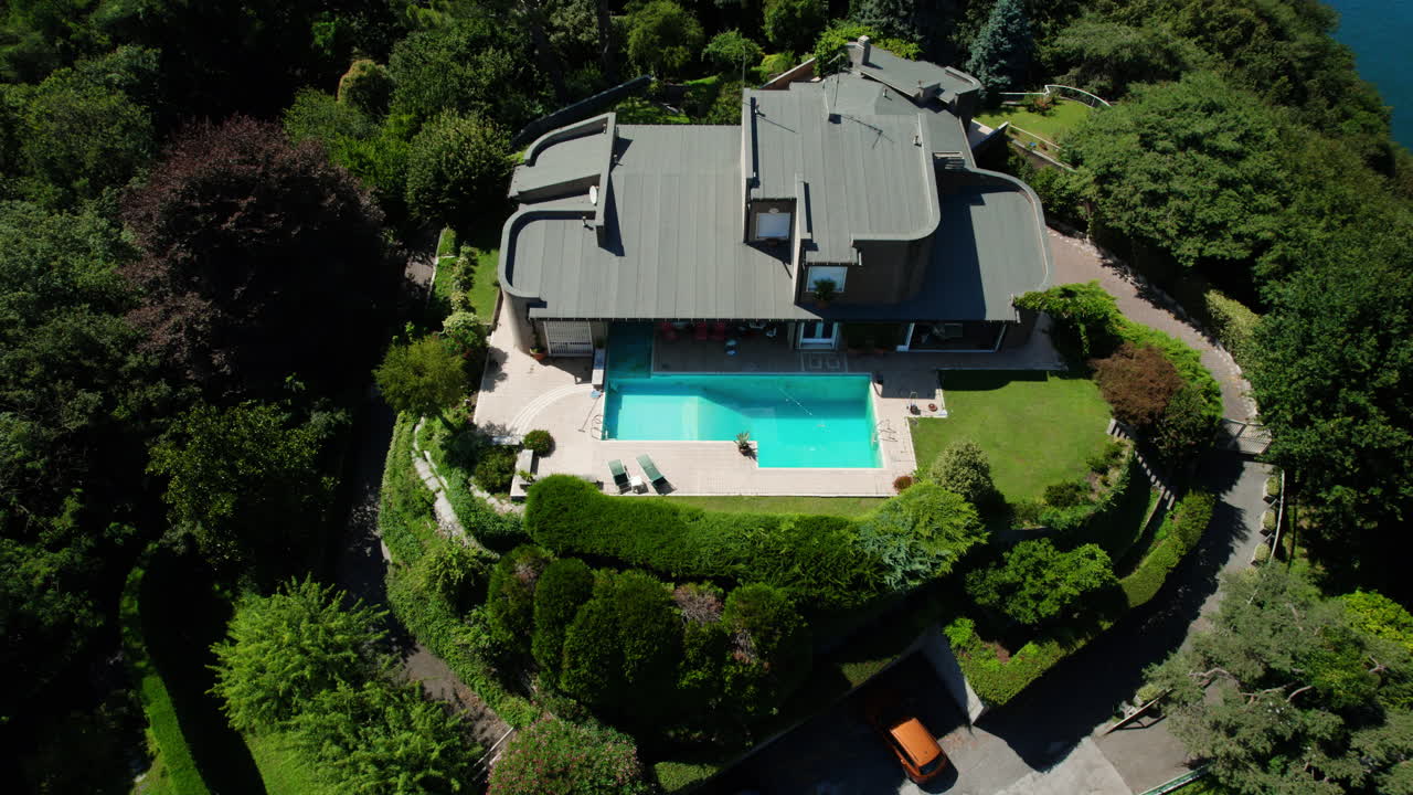 이탈리아 코모 호수 에 있는 놀라운 빌라