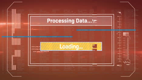 Animation-of-text-and-loading-bars-with-computer-language-over-computer-interface
