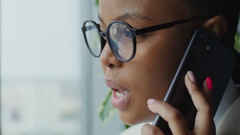 businesswoman on phone call