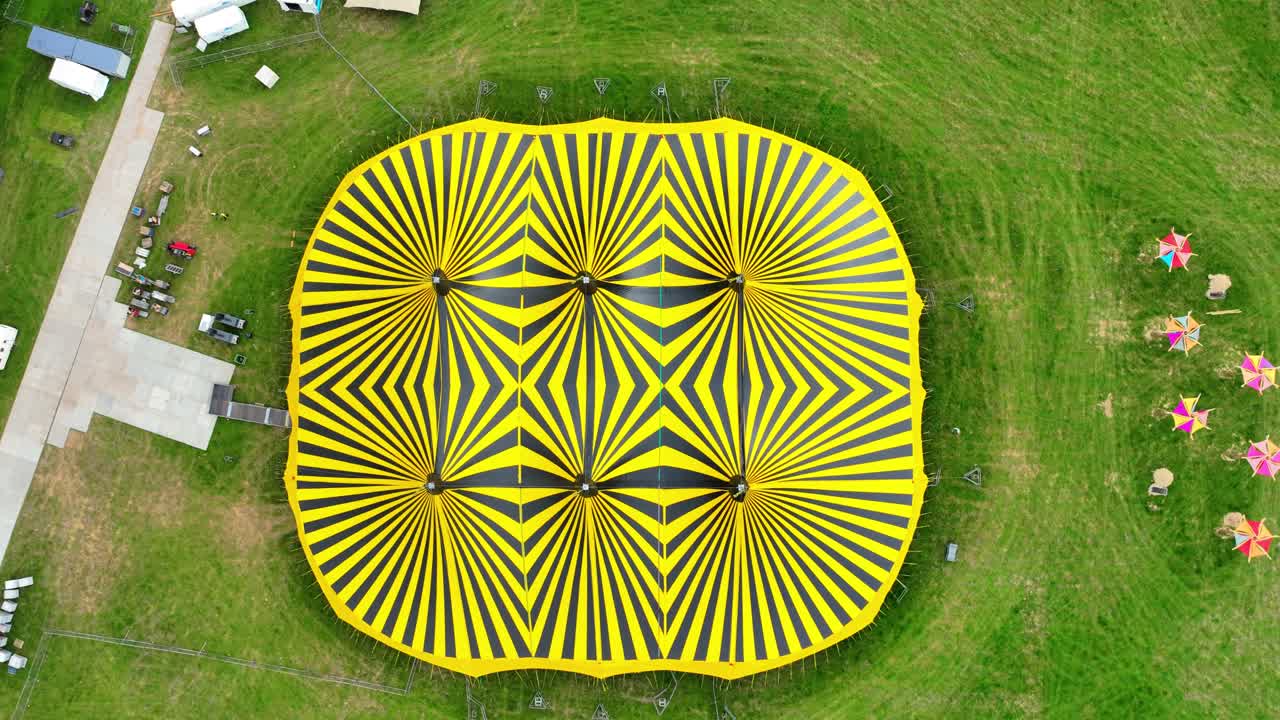 Ireland Epic Locations big top drone pull away All Together Now Music Festival Waterford