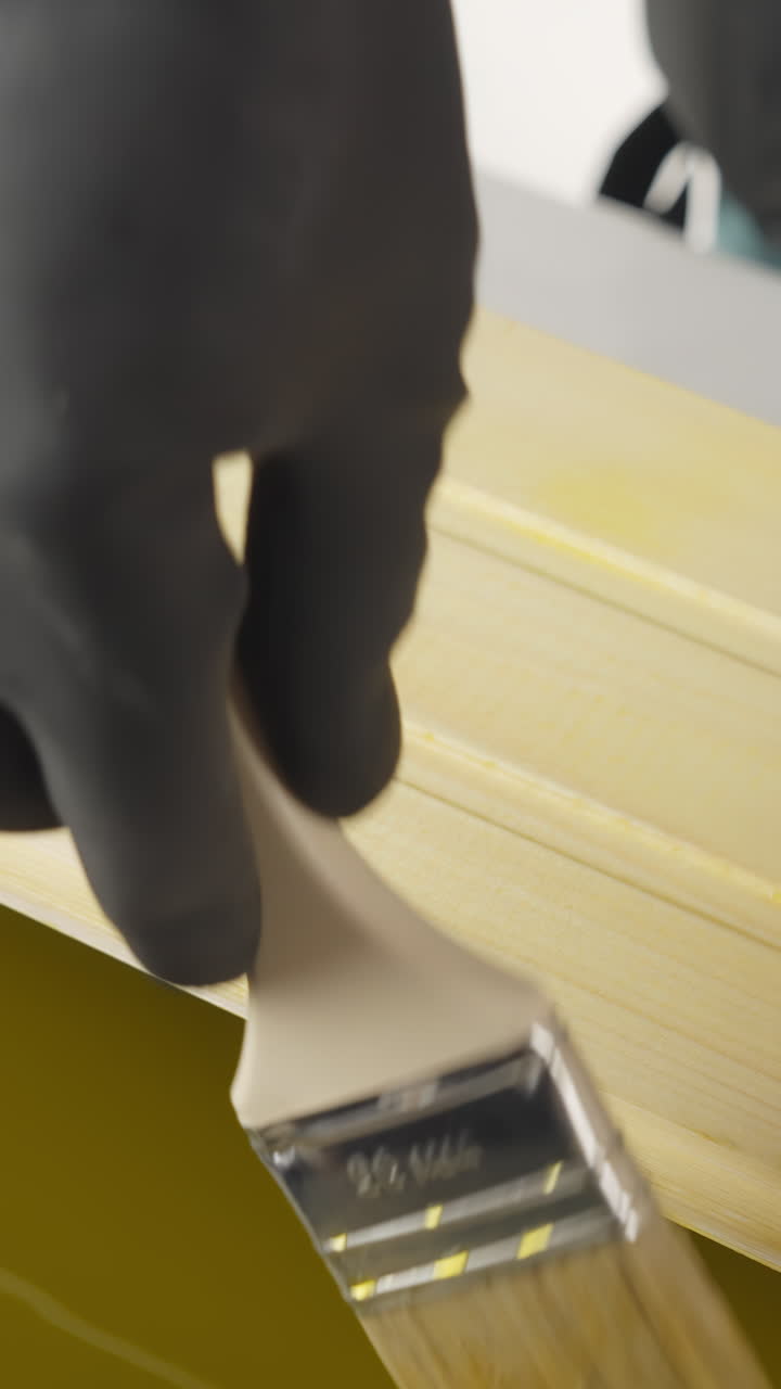 Painting Wooden Cabinet Panel