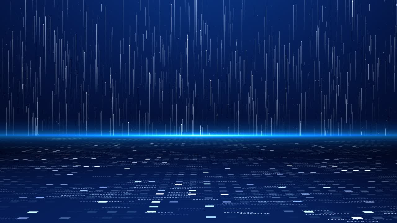 Digital hud grid cyber space data network connections transfer hi speed internet future technology