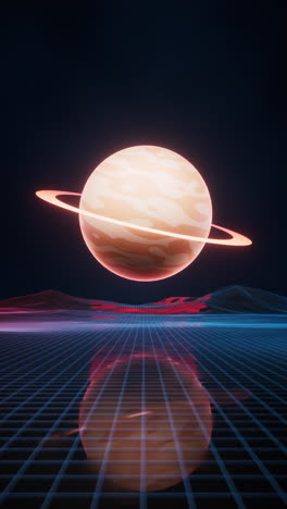 planet and outer space background, 3d rendering.