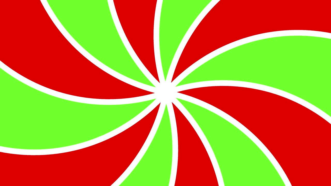 ventilador de tipo objeto circular de varios colores que gira en el sentido de las agujas del reloj, con el punto de anclaje posicionado en el centro y cubre todo el fondo.