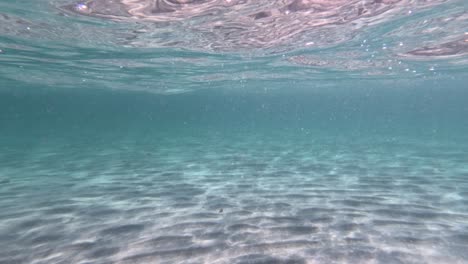 aguas claras y fondo arenoso en el muelle de dromana