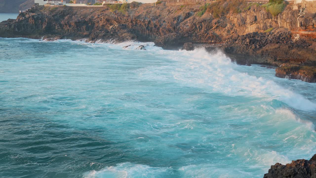 los gigantes, un popular destino de vacaciones, tenerife, en las islas canarias españolas