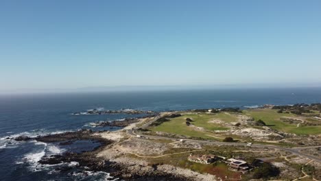 Alejar-La-Toma-De-La-Cámara-De-La-Playa-De-Asilomar-En-Monterey-Ca