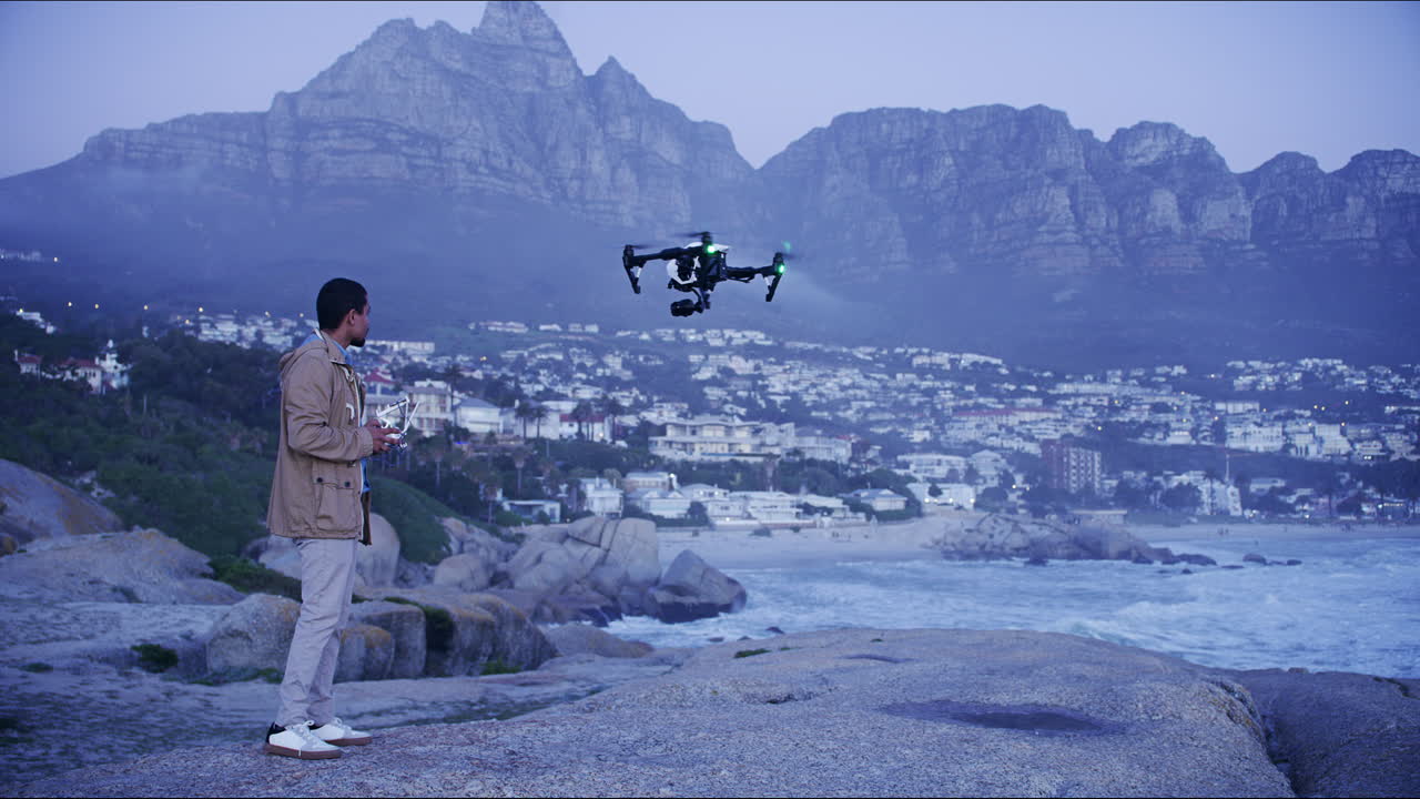 영화 촬영은 그의 본성입니다.