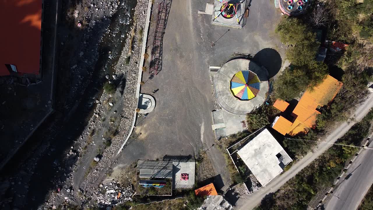 파키스탄의 전형적인 마을 위