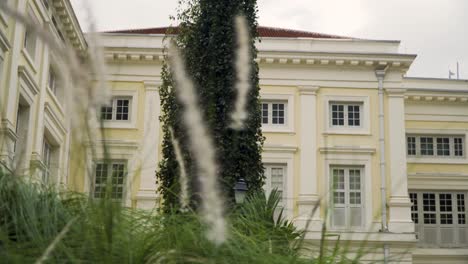 Detail-Auf-Der-Außenseite-Des-Museums-Für-Asiatische-Zivilisationen-In-Singapur---Schieber-Rechts