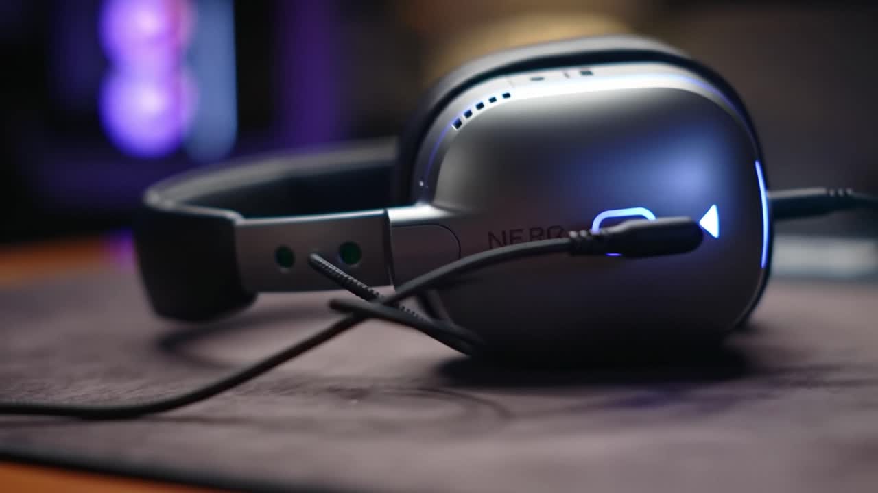 Nero Gaming Headphones Close-Up