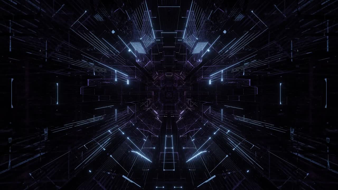 technical wireframe visual 3d rendering design, technical dream stock video