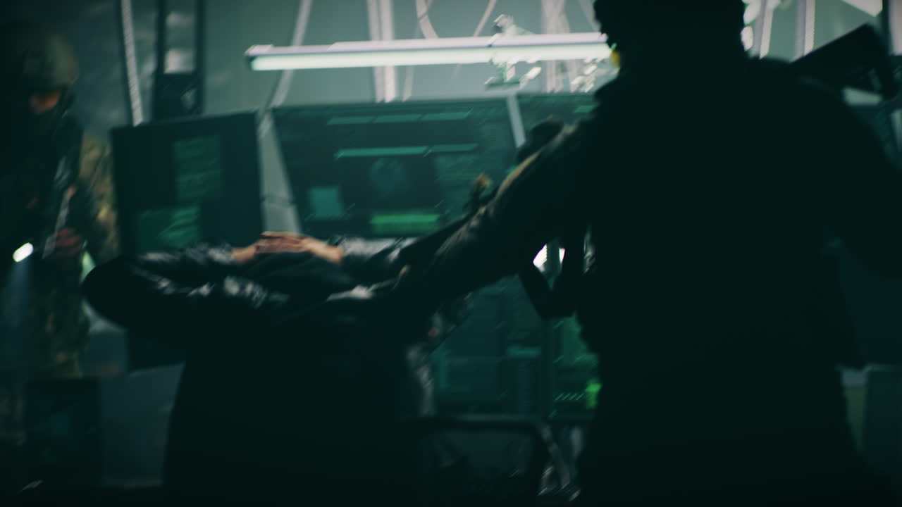 Military Raid on Cyber Criminal