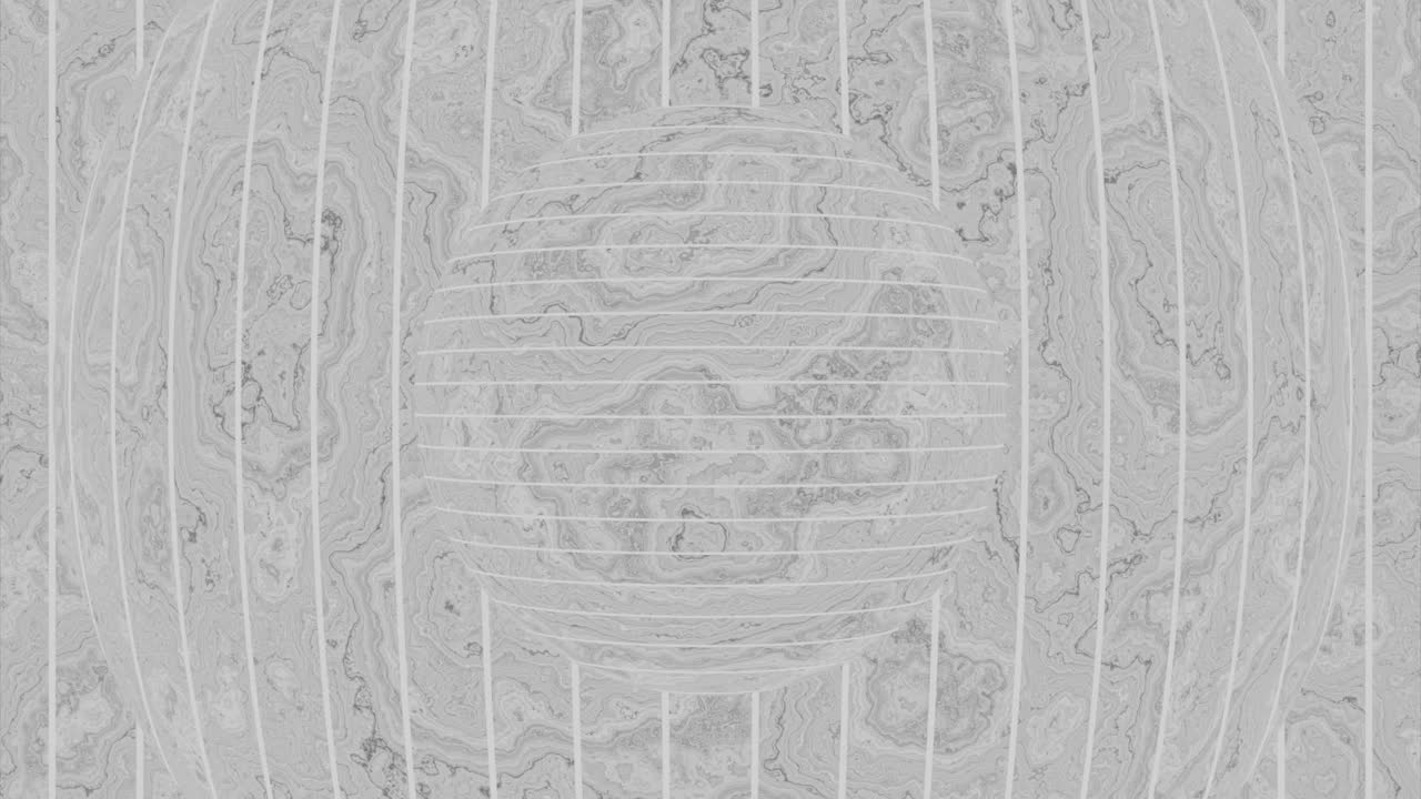 색과 회색의 원과 선을 가진 추상적인 기하학적 패턴