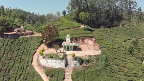 rolling hills and tea plantations, munnar, india