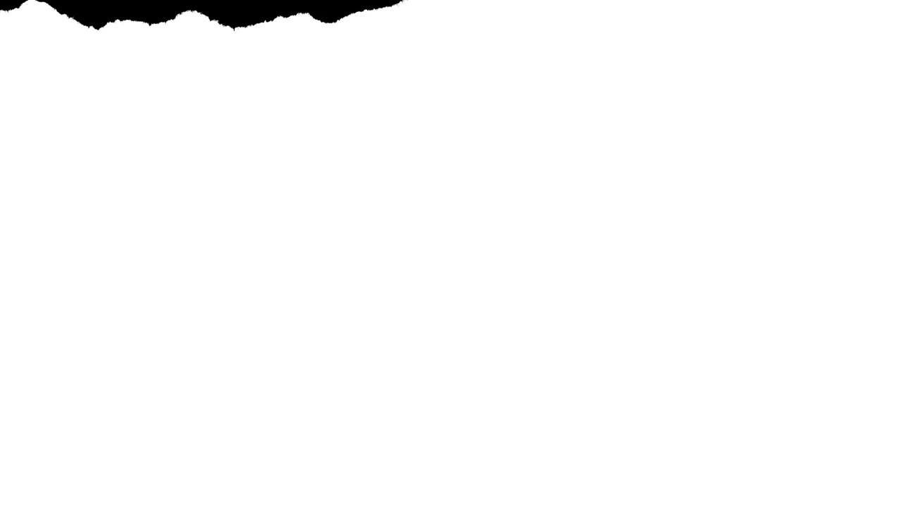 Paper Tear Transition Effect Revealing White Background