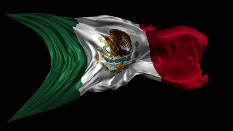 waving mexican flag