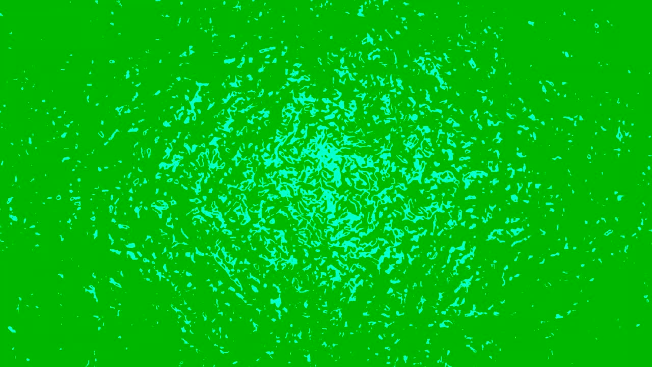 gráficos de movimiento de agua corriente con fondo de pantalla verde