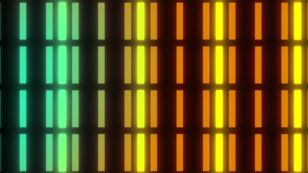 Abstract Neon Gradient Visualizer