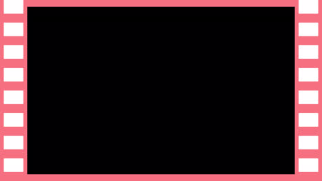 Film frame animated overlay.  1080p - 30 fps - Alpha Channel (7)