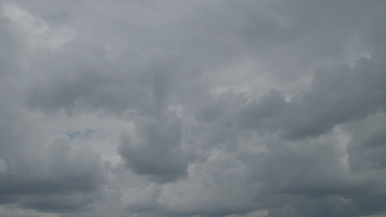 Overcast day cloudy sky timelapse