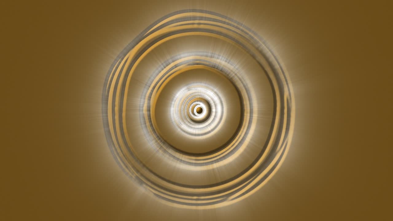 círculo abstracto con rayos de luz coloreados