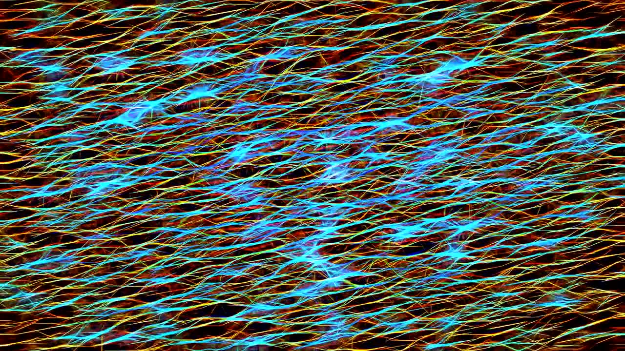 animación de fondo de bucle sin costuras en estilo fractal