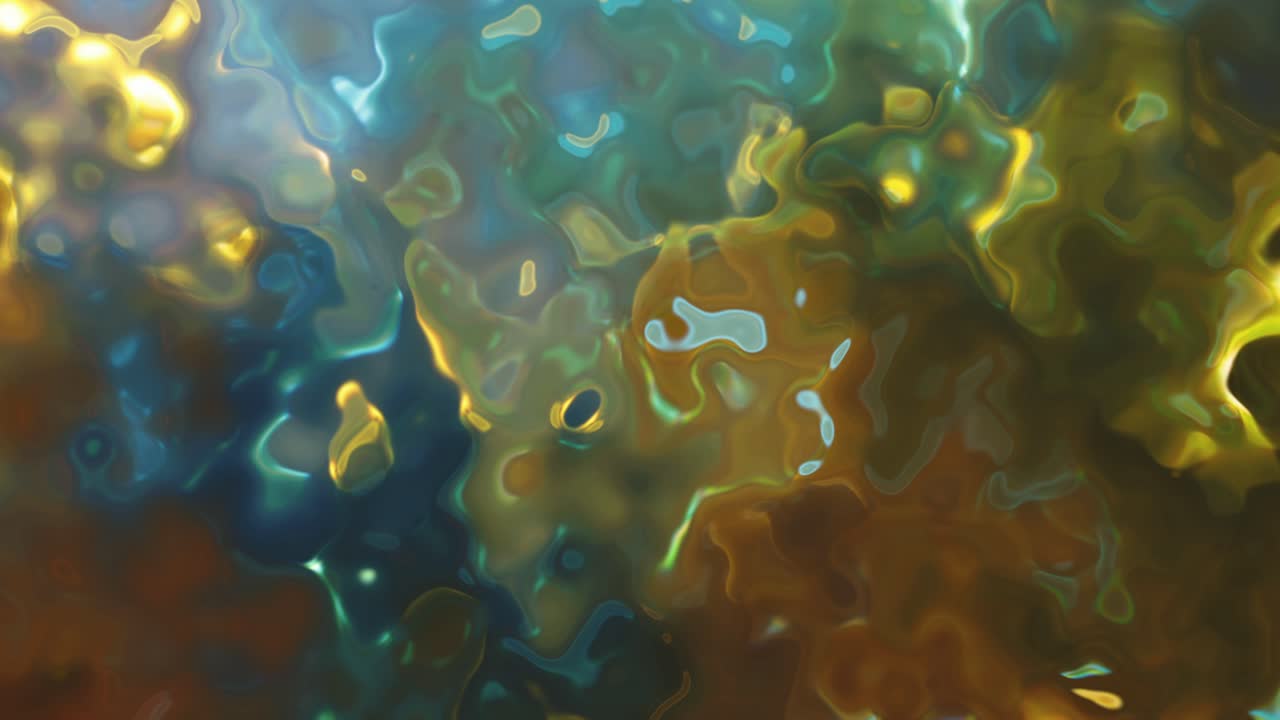 a turbulent liquid background with swirling colors and abstract shapes