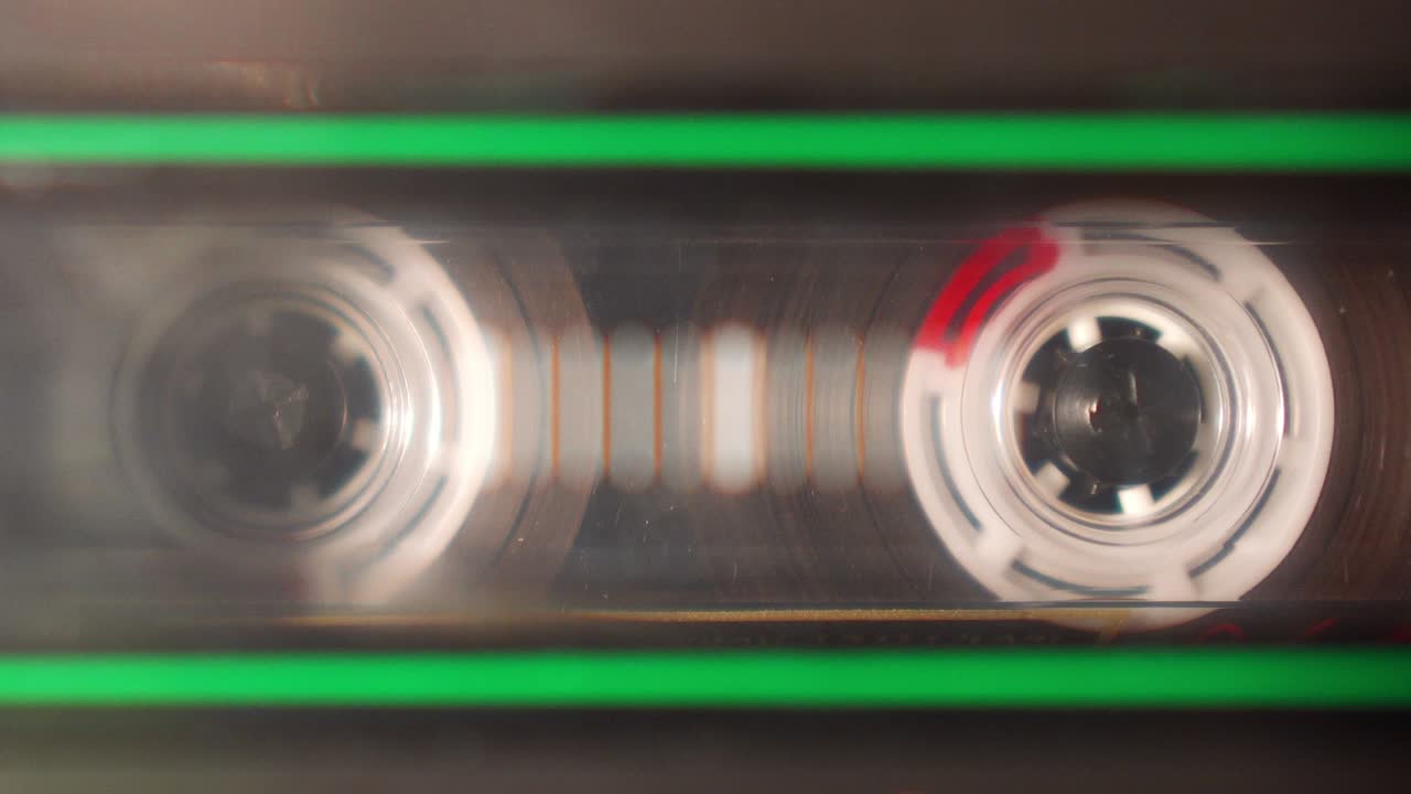 오디오 카세트 테이프 재생