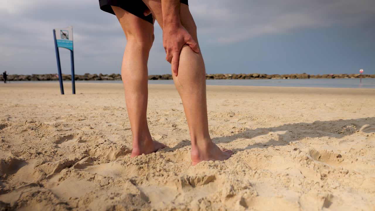 운동 후 발바닥에 걱거리는 느낌