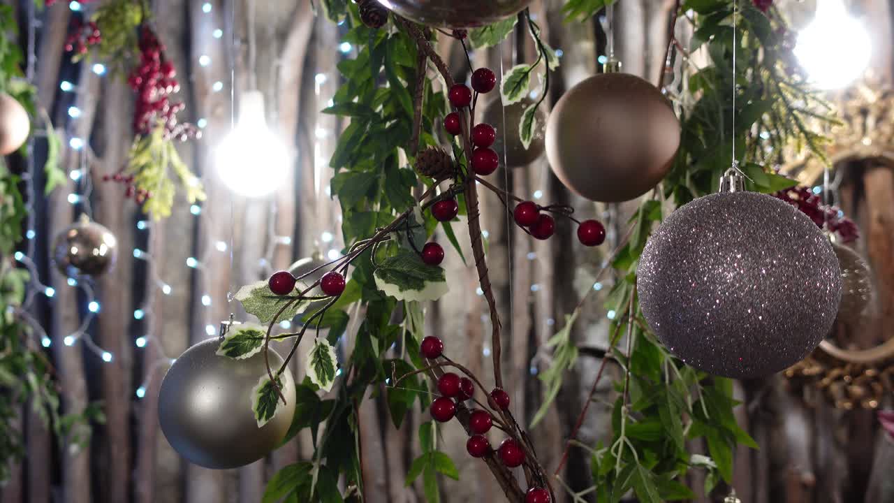 Christmas and New Year's Decorations Background 12