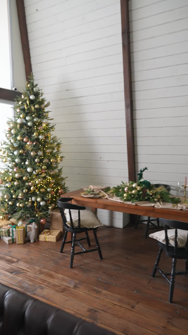 рождественское празднование дома