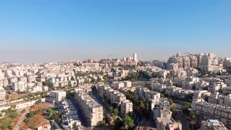 jerusalem center aerial view