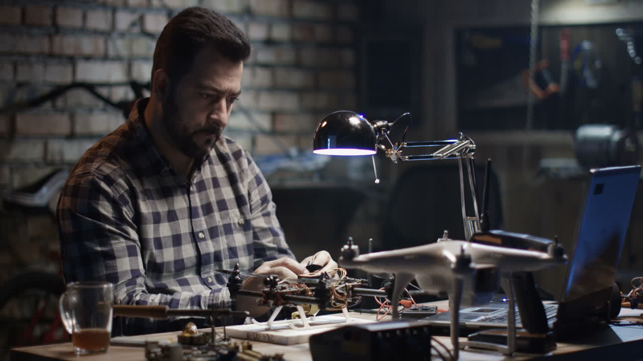 Drone Repair in a Home Workshop