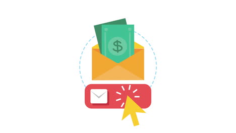 marketing por correo electrónico con oferta de dinero