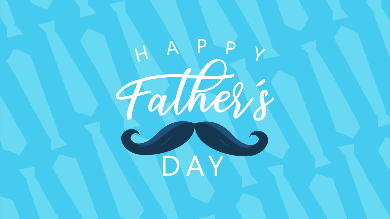 feliz día del padre letras con bigote