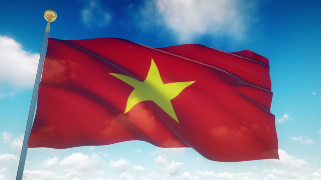 4k 고도로 상세한 베트남 발을 루프 할 수 있습니다.