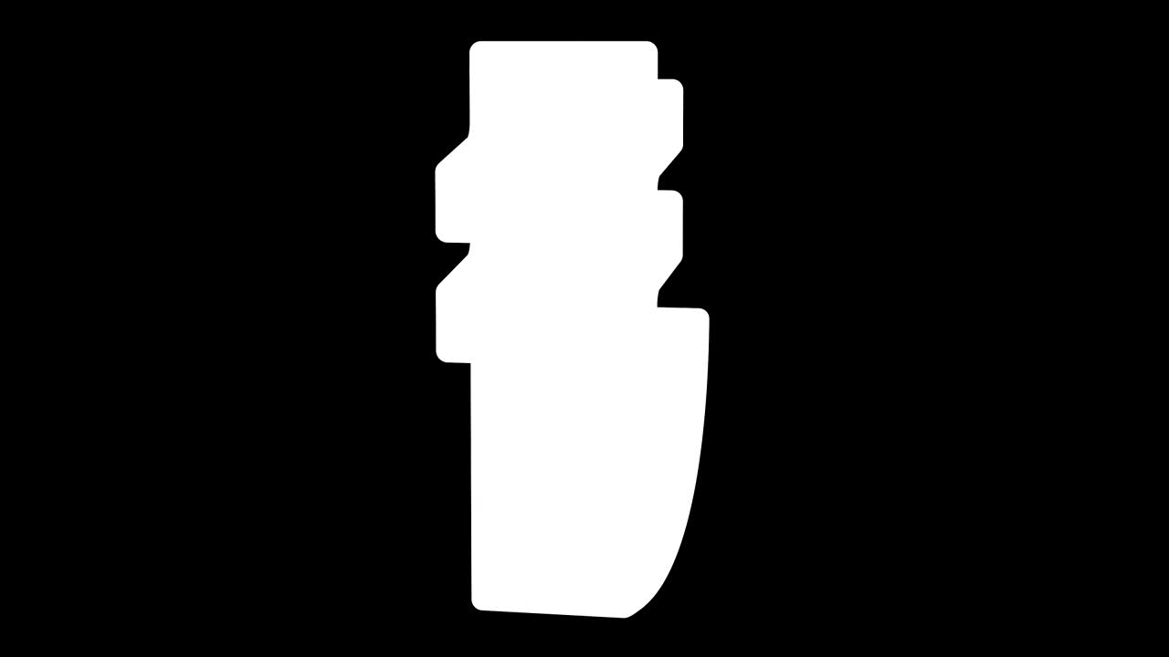 회전하는 리라 기호의 루프 애니메이션,  바탕에 고립된 3d 렌더링