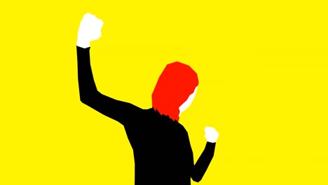 stylish rotoscoping animation.. abstract emotional minimalist  concept